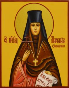 Рукописная икона Маргарита Закачурина