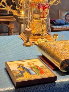 Рукописная икона Фотинии