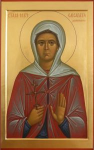 Рукописная икона Елисавета Куранова
