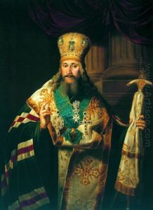 Рукописная икона Амвросий Подобедов